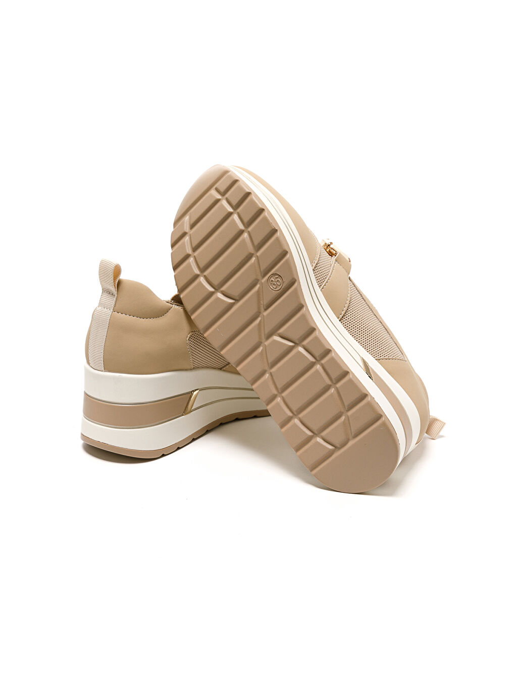 Bej Kadın Sneaker 2L5548DM TOMAIA 5548DM Beige Platino-5