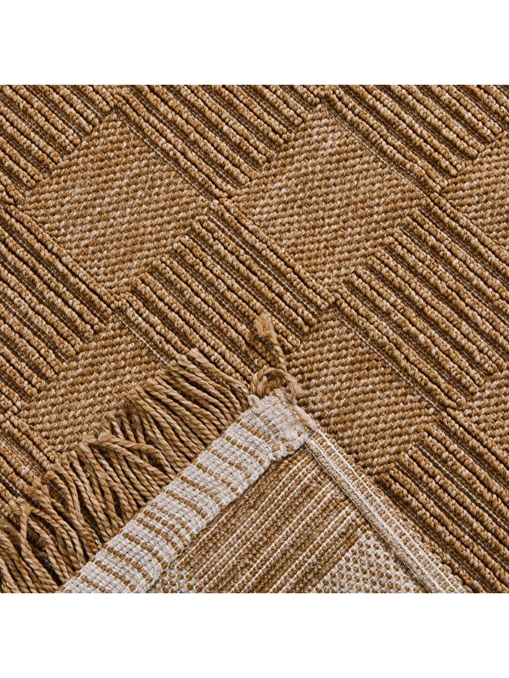 Soft Pleed Rutenna Halı - Bej - 120x180 cm-3