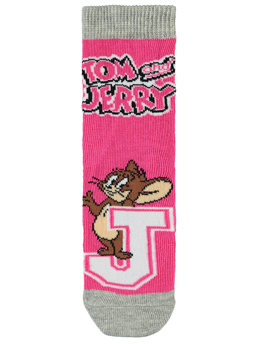 Civil Pembe Tom And Jerry Kız Çocuk 2'li Çorap 2-12 Yaş  Pembe - 3