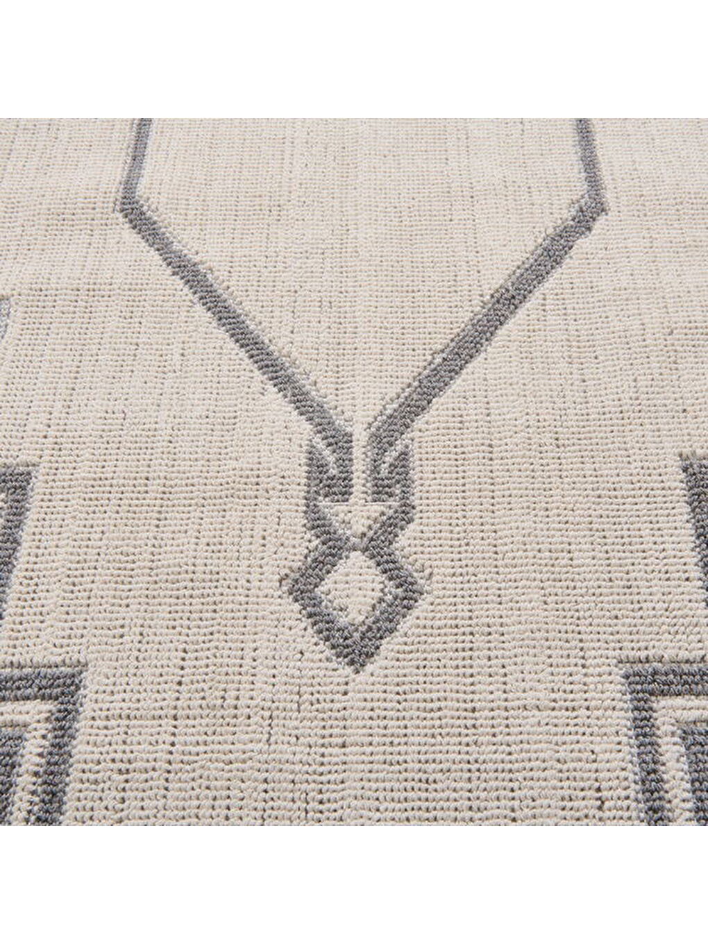 Soft Klas Kilim - Ekru / Gri - 80x150 cm-2