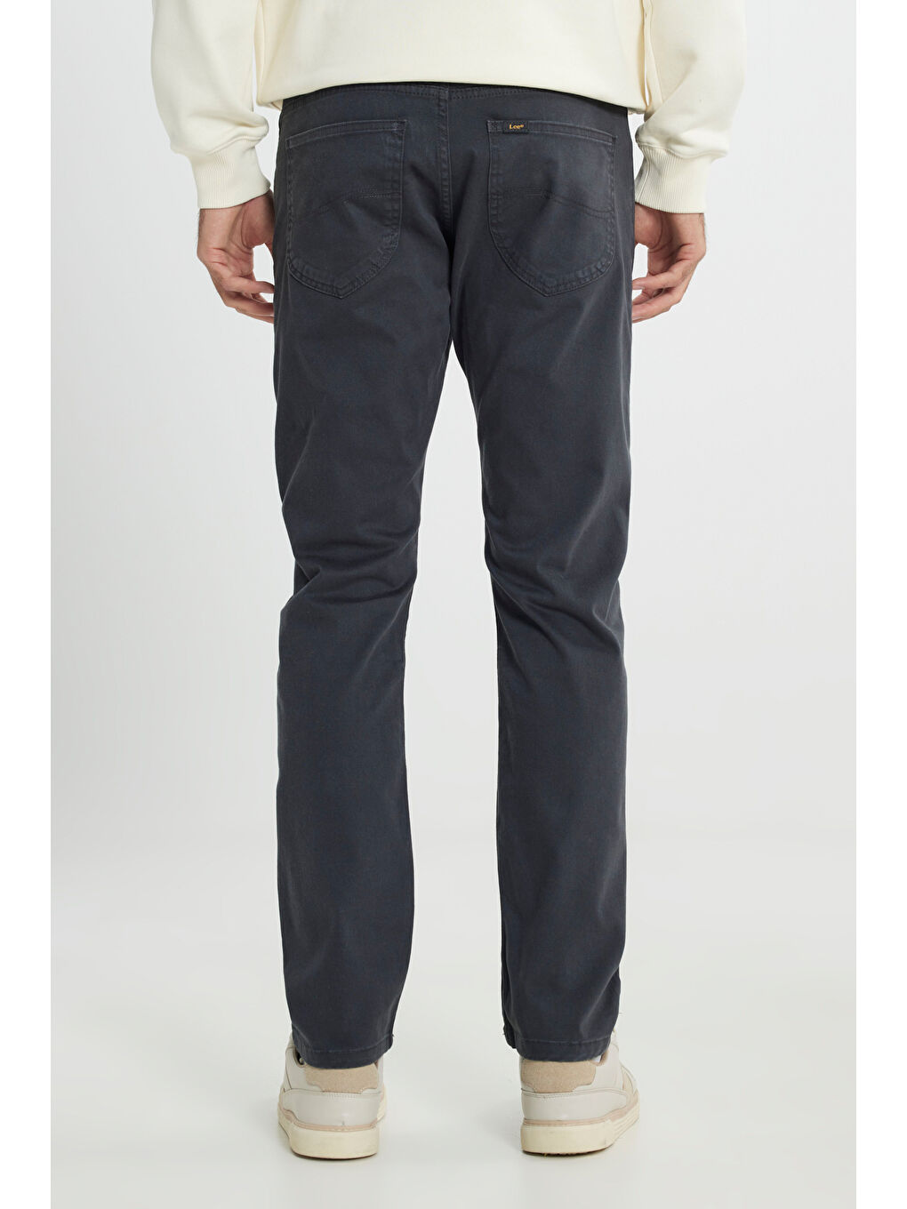 Extreme Motion Slim Fit Dar Kesim Normal Bel Gri Esnek Pantolon-4