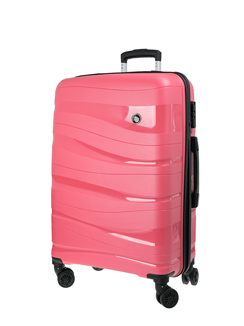 Pembe PP Barcelona Valiz Seti-4