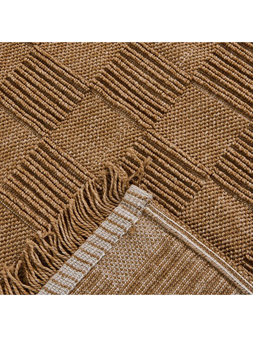 Soft Pleed Rutenna Halı - Bej - 80x150 cm-2