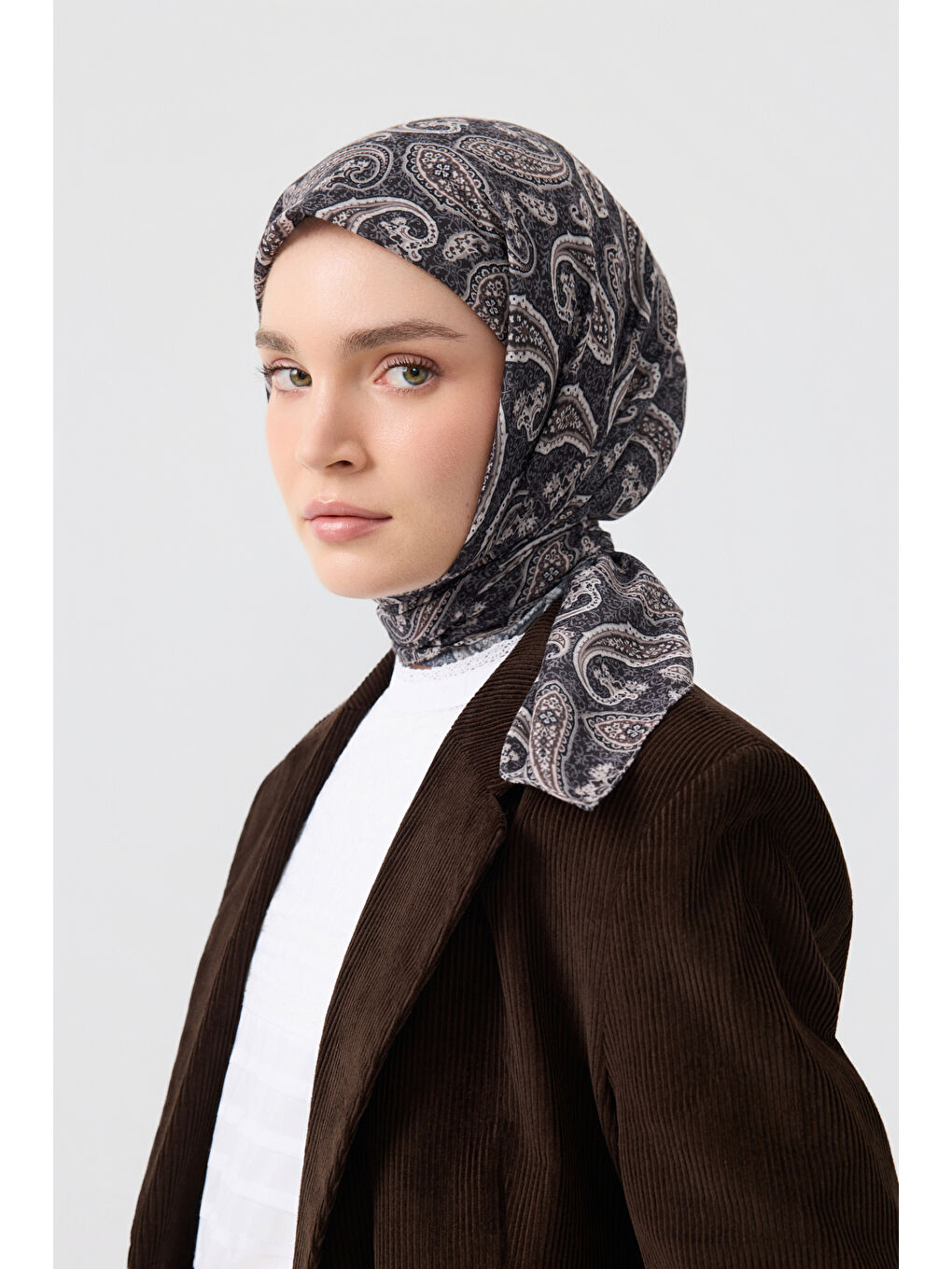 Pamuk Eşarp Timeless Siyah