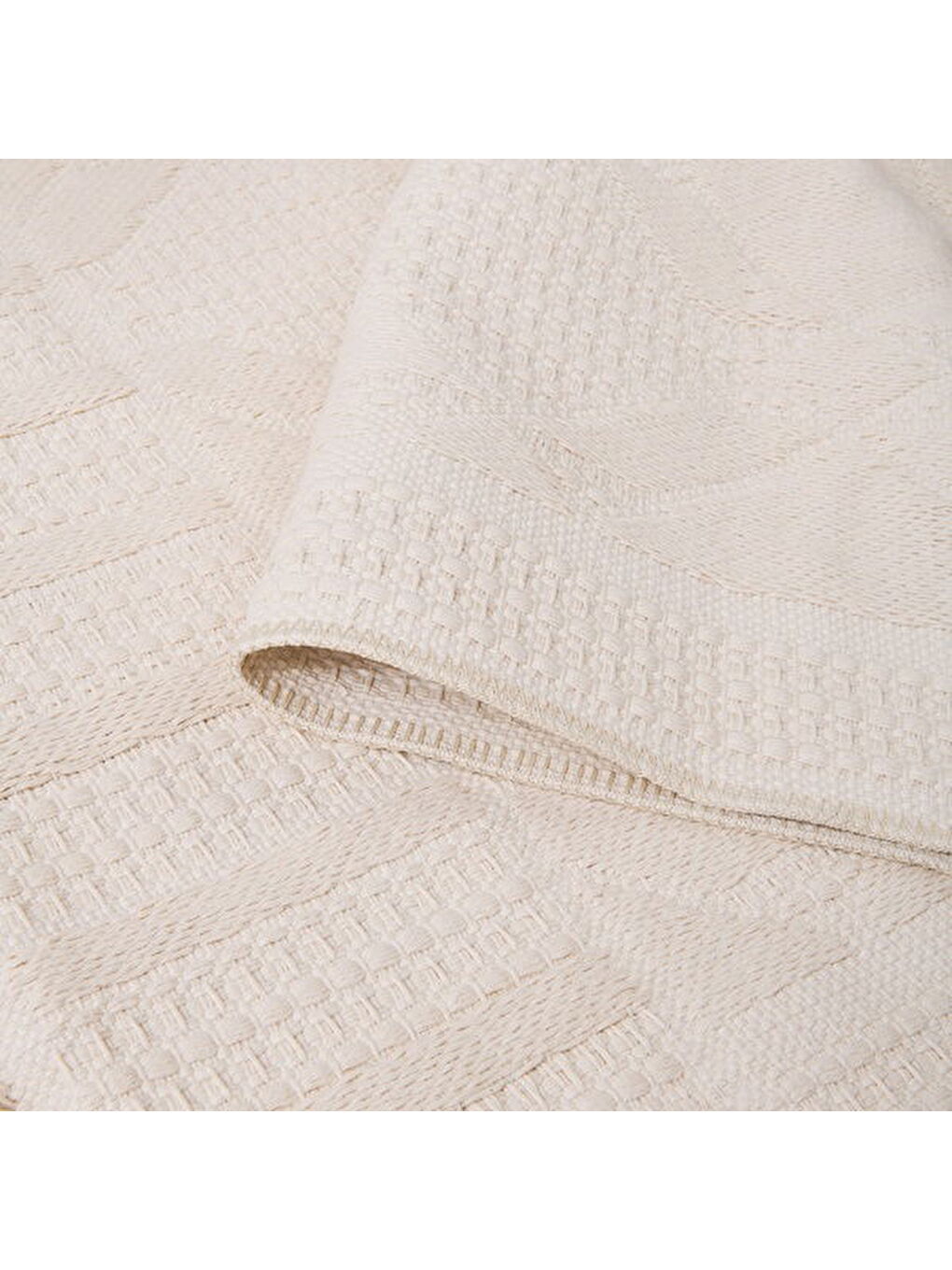 Soft Ruut Rutenna Halı - Ekru - 120x180 cm-2