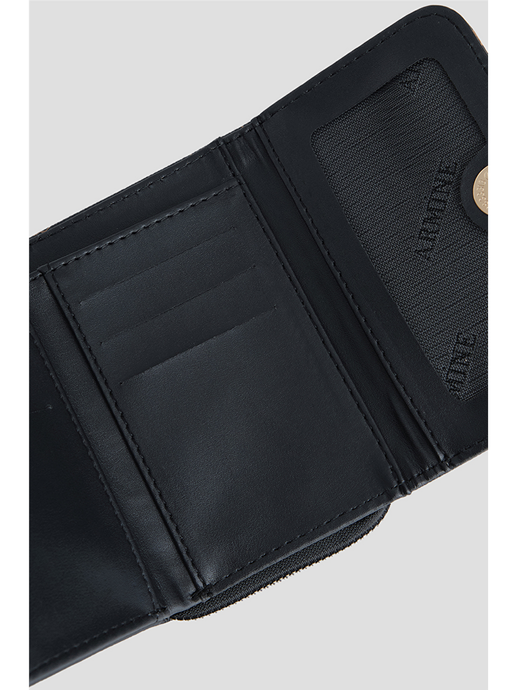 Baskılı Cüzdan Siyah-2
