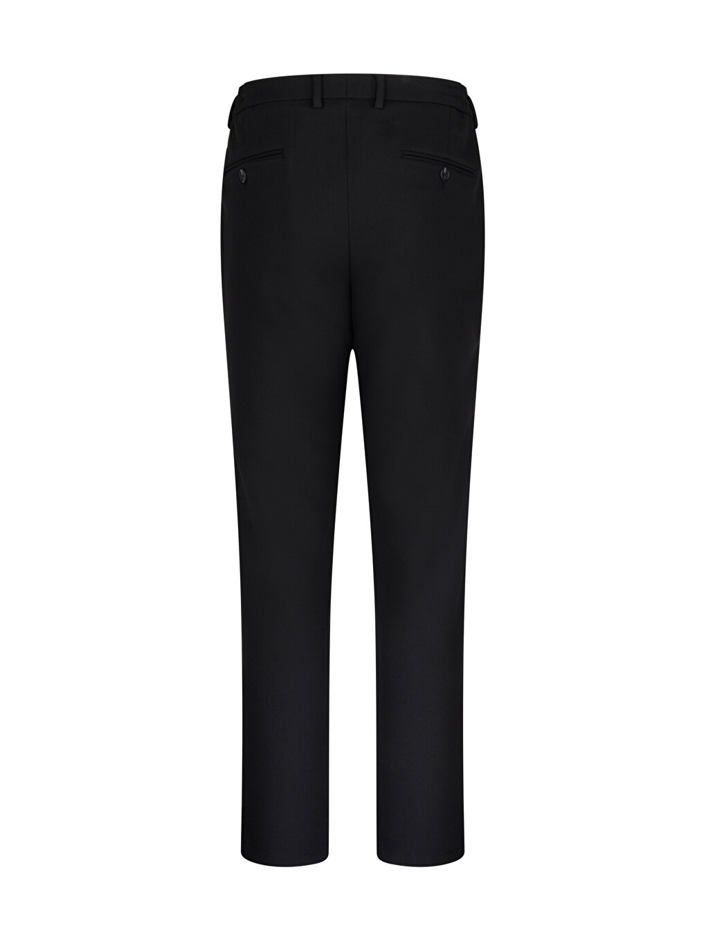 Siyah Rahat Kesim Yandan Cepli Jogger Pantolon-1