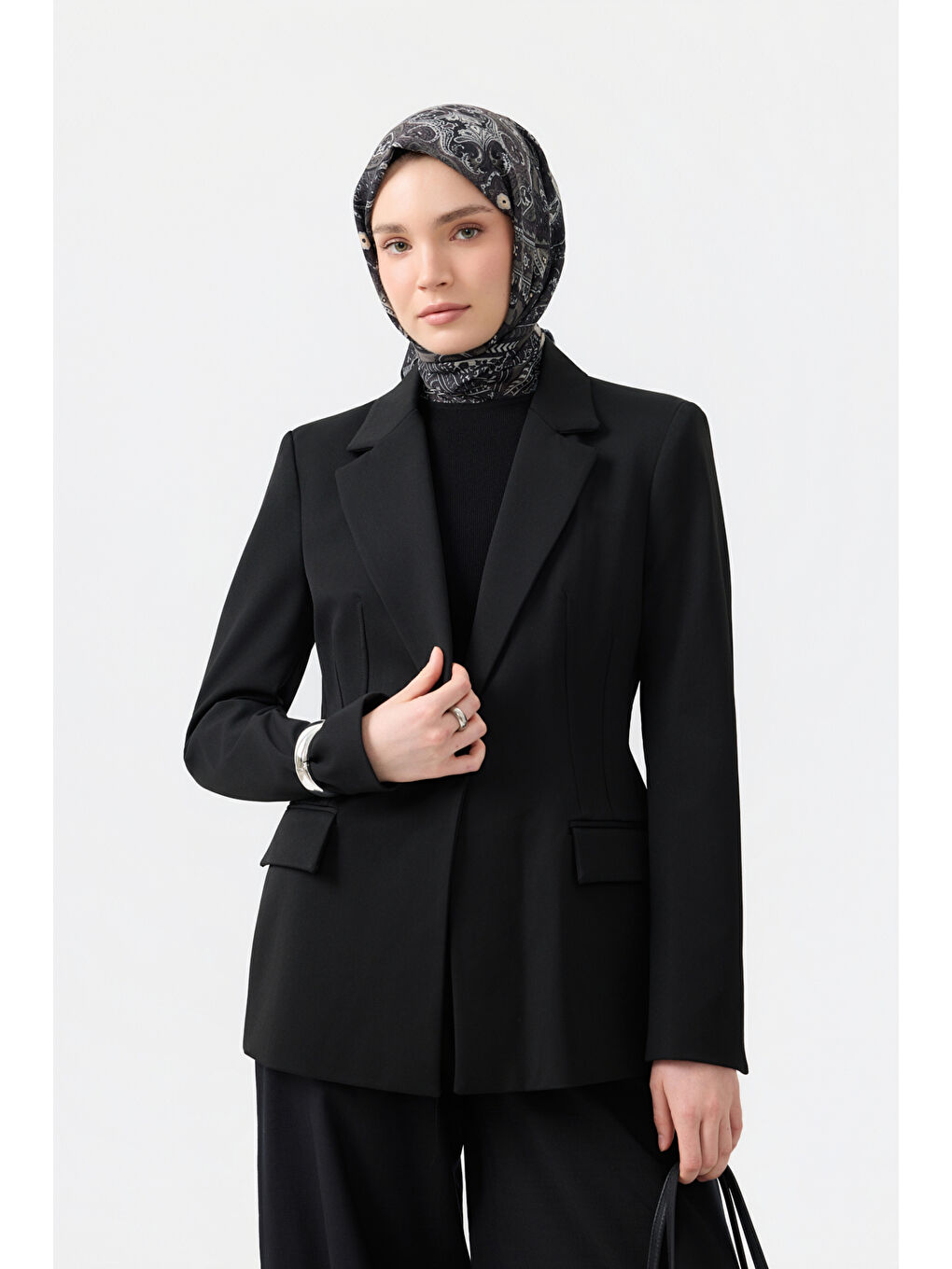 Pamuk Eşarp Tale Haki Yeşili-1