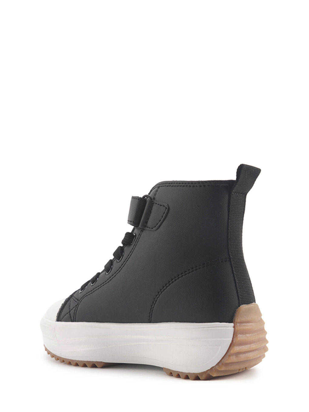 NELLY PU 4PR Siyah Kız Çocuk High Sneaker-2