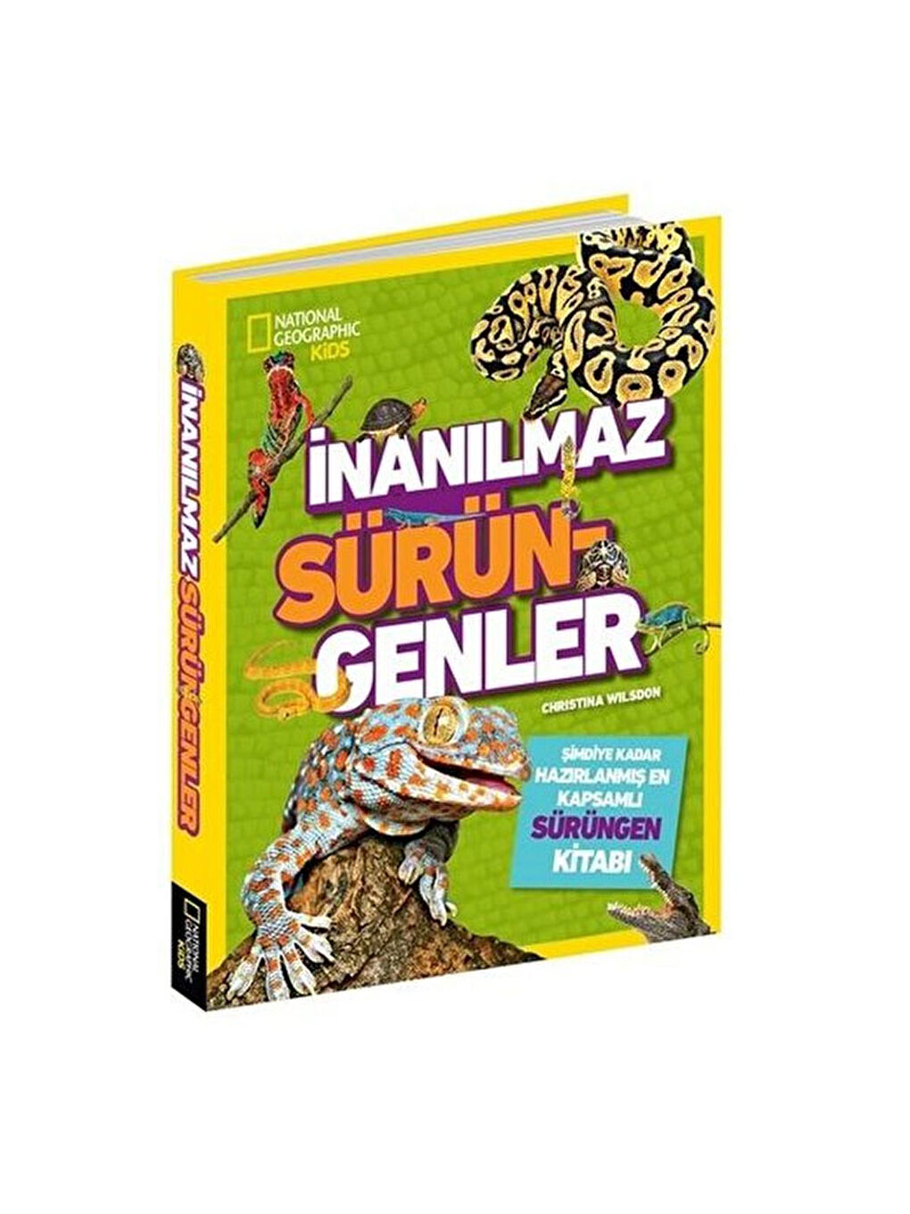 Natinonal Geographic Kids İnanılmaz Sürüngenler Ansiklopedisi