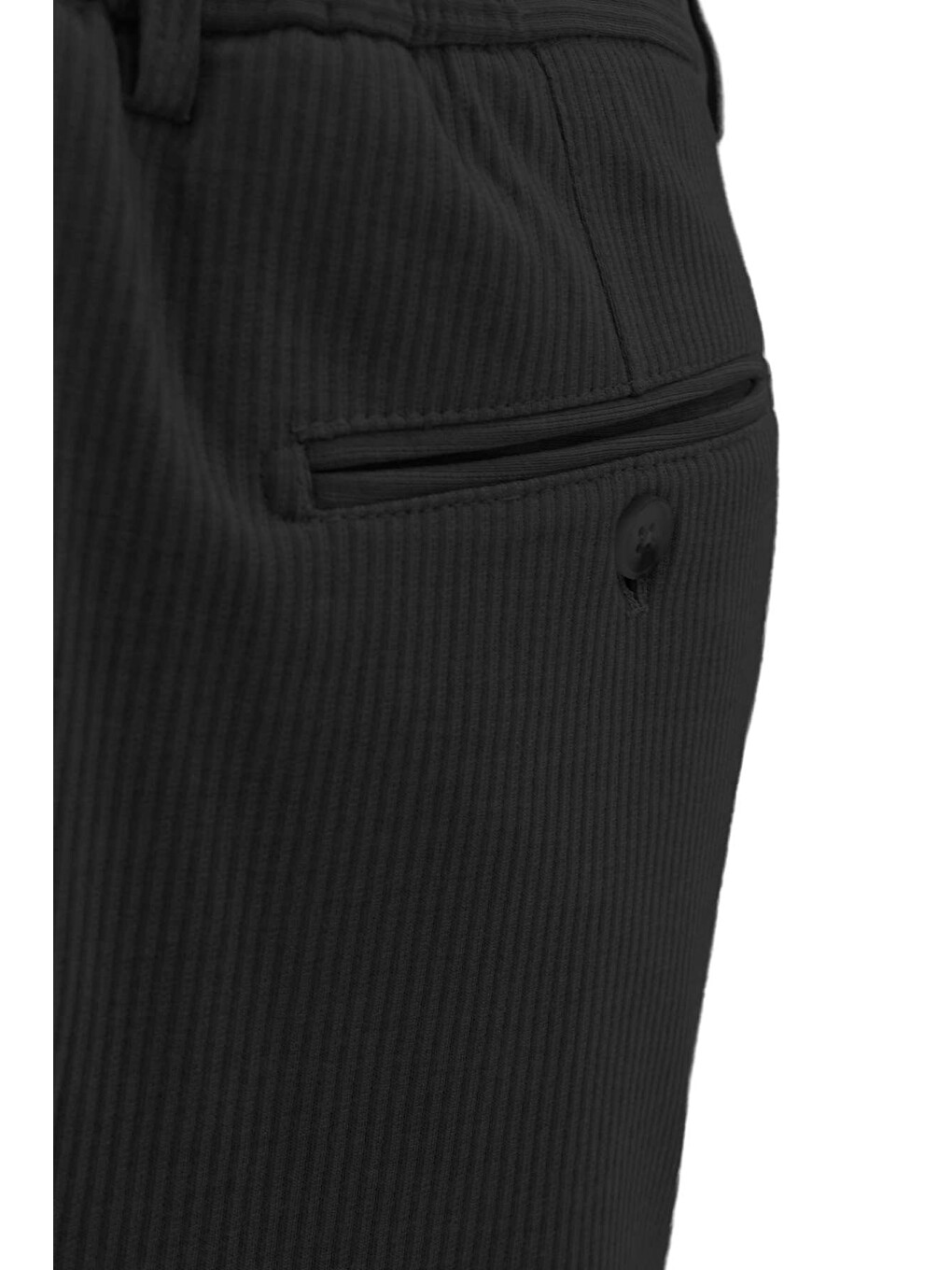 Antrasit Dynamic Fit Lastikli İpli Erkek Pantolon | Konforlu Smart Casual-2