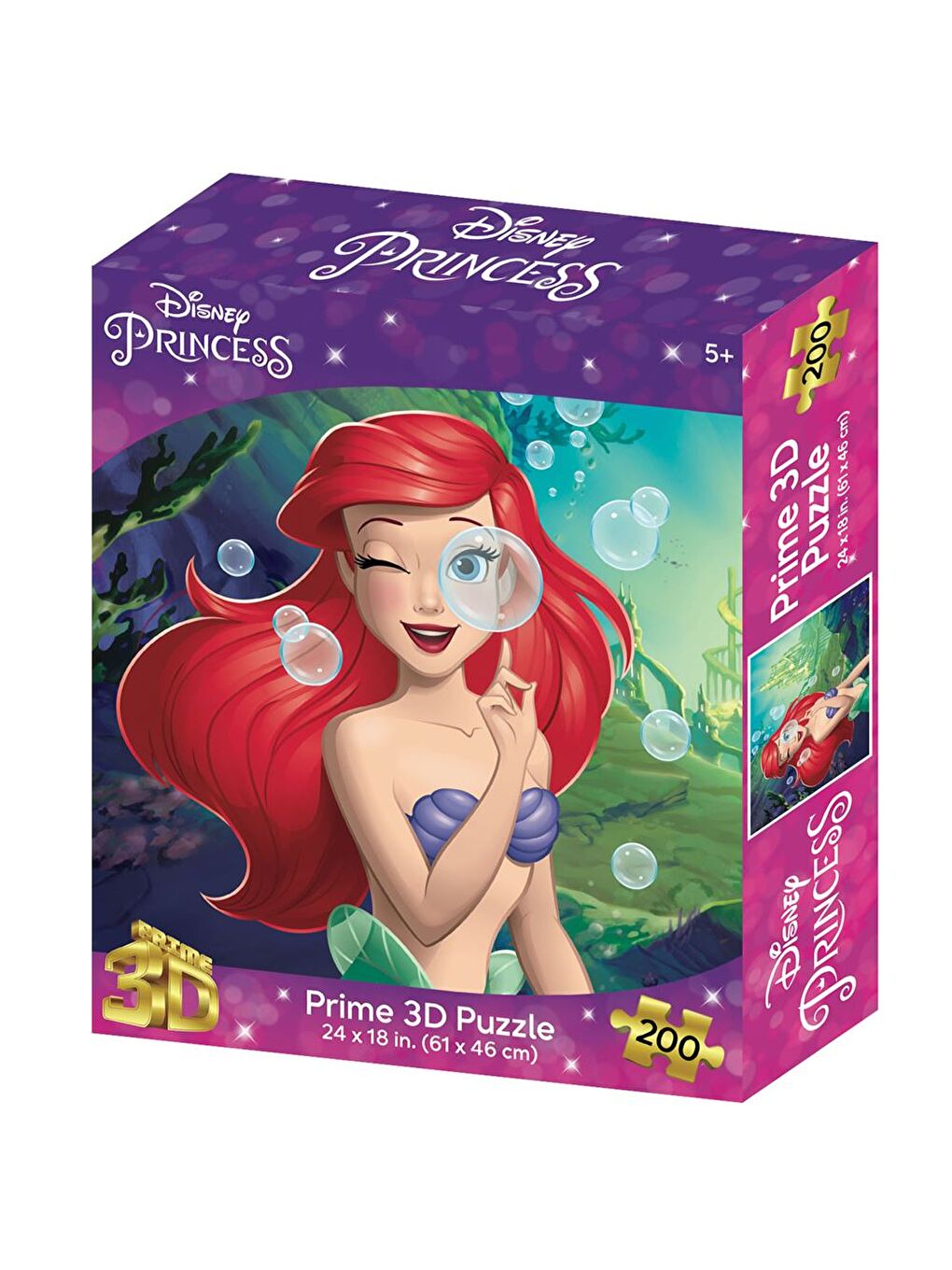 Princess Deniz Kızı Ariel Puzzle 200 Parça 32822