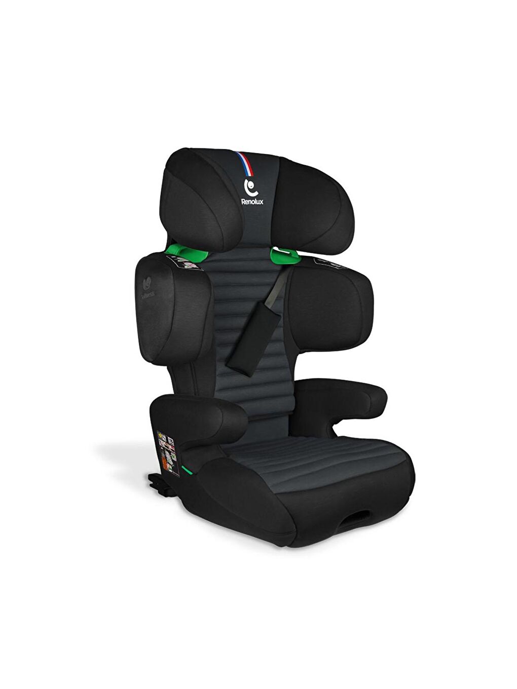 Renolux Siyah Softness Isofix Oto Koltuğu 100 - 150 Cm (15-36 Kg) Oto Koltuğu Siyah