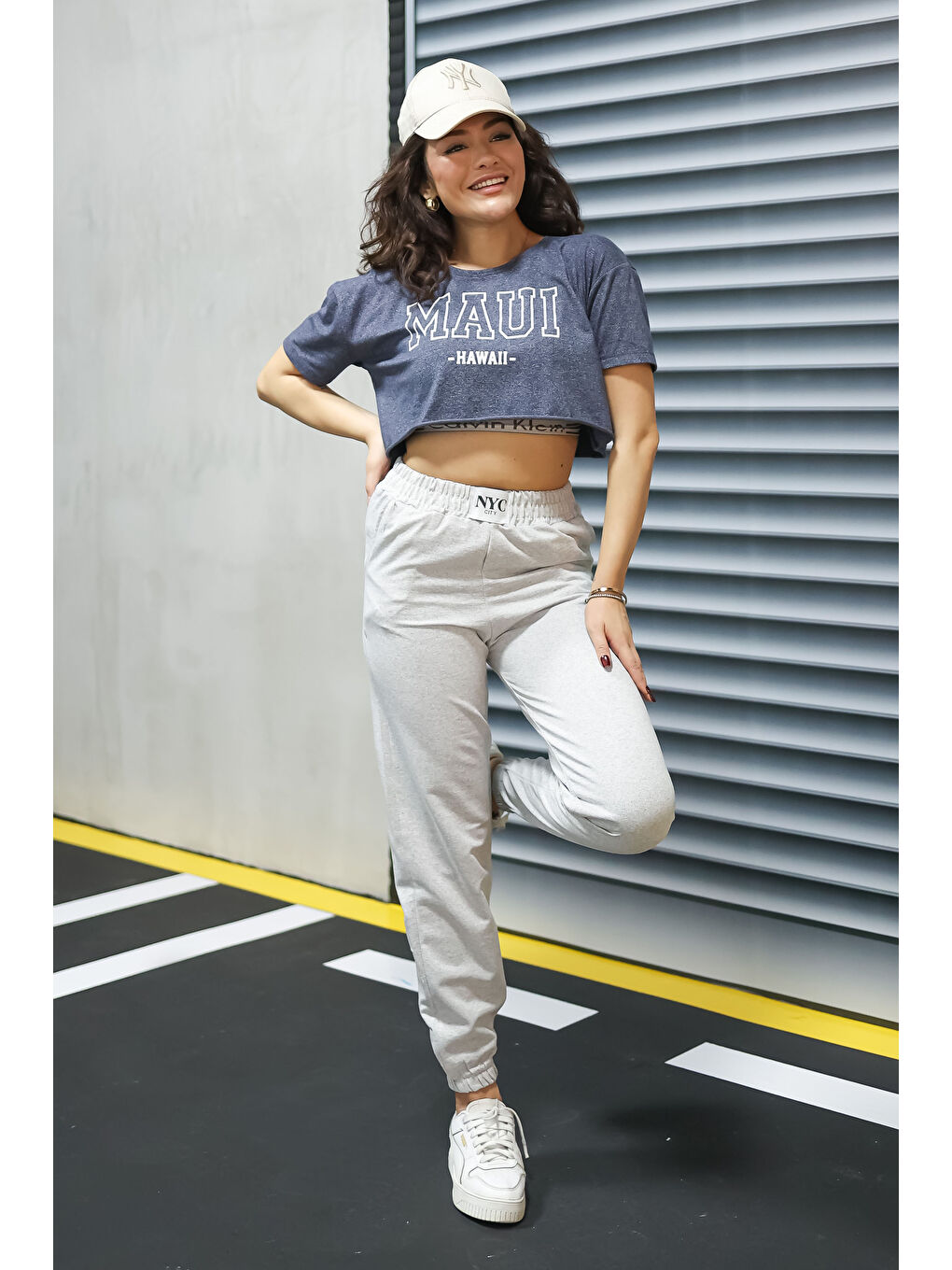 Eşofman Altı Gri - 26570-2