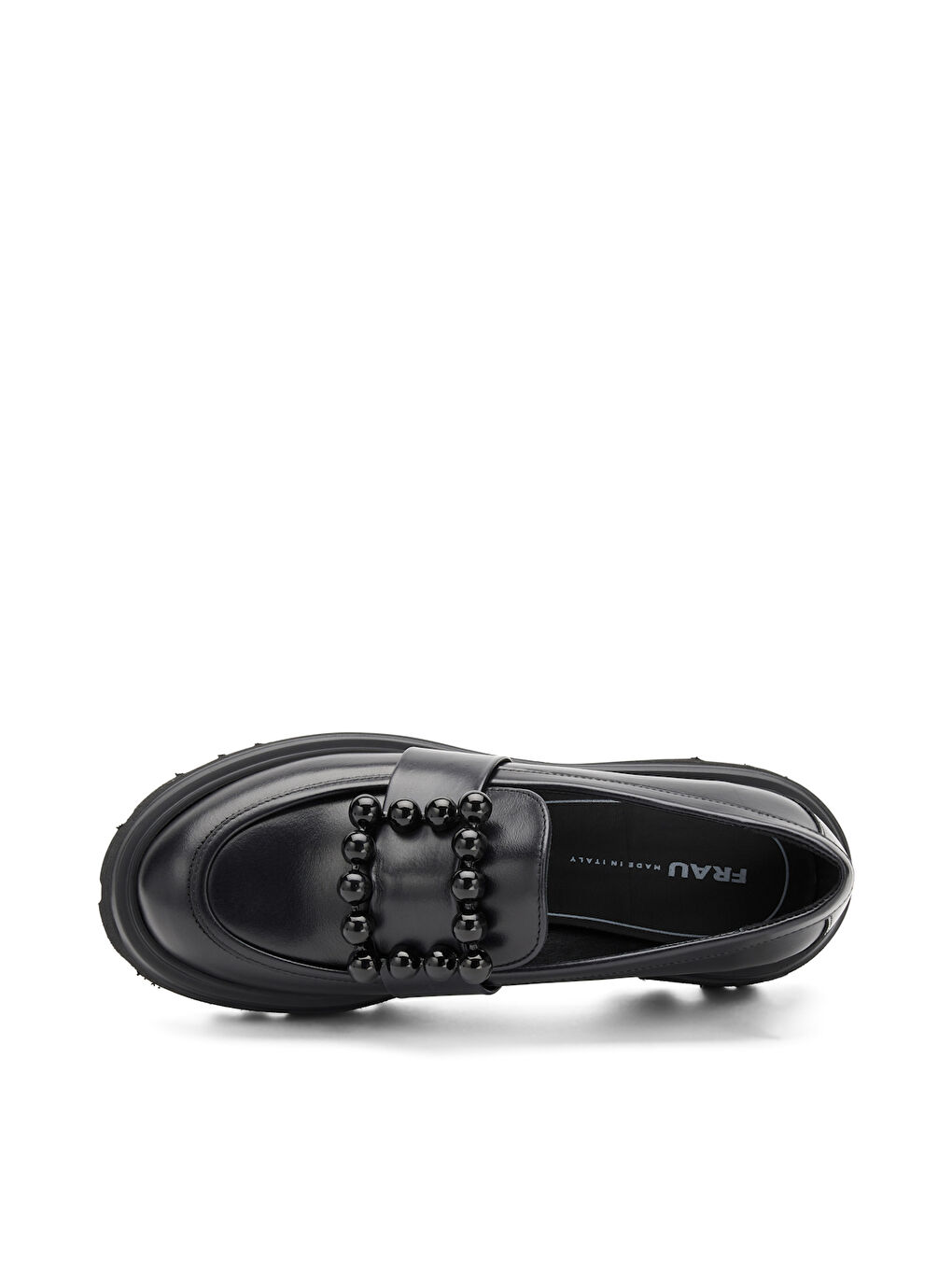 Siyah Kadın Klasik Ayakkabı 85L2 SETA Chunky Mocassin Nero-3