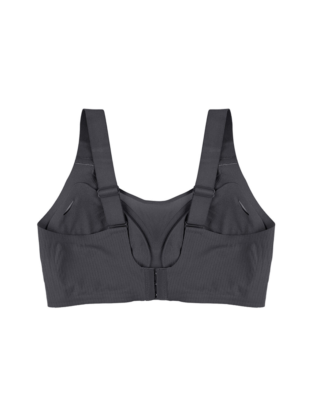 Siyah Balensiz Lazer Dikişsiz Görünmez Çıkarılabilir Pedli Sütyen-1