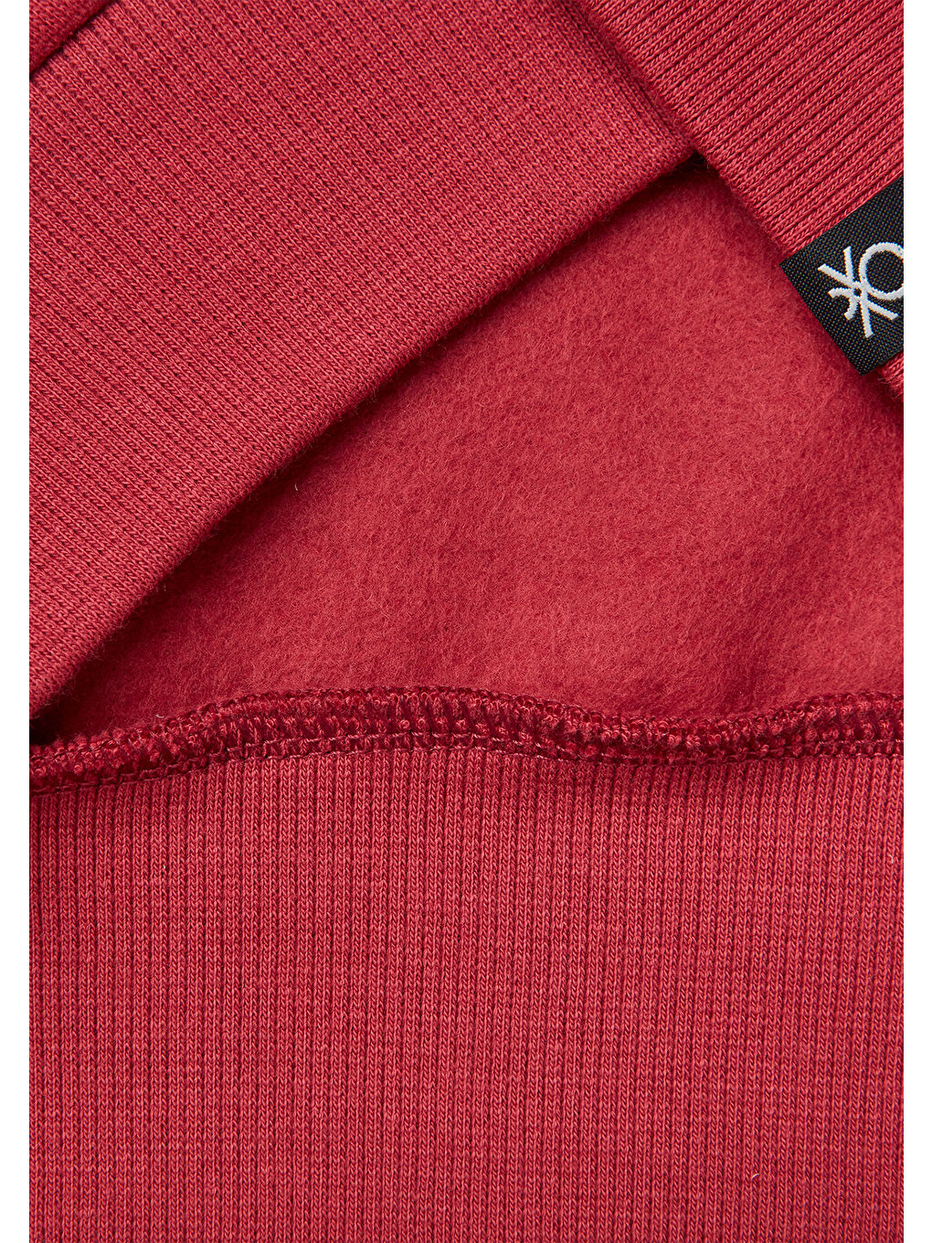 Erkek Çocuk Bordo Spiderman Baskılı Logolu Ribanalı Yuvarlak Yaka Sweatshirt-2