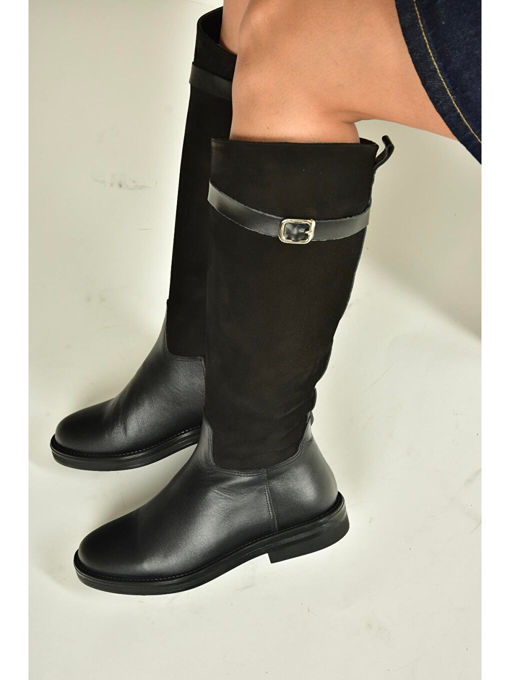 Siyah Kadın Çizme V654002803-3