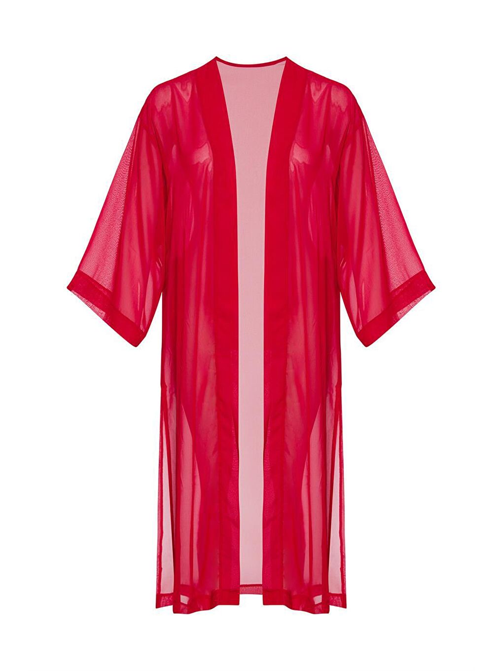 Sailor Moda Kirmizi Kaftan Pareo