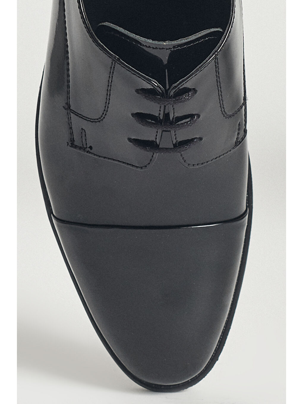 Erkek Siyah Klasik Rugan Ayakkabı-4