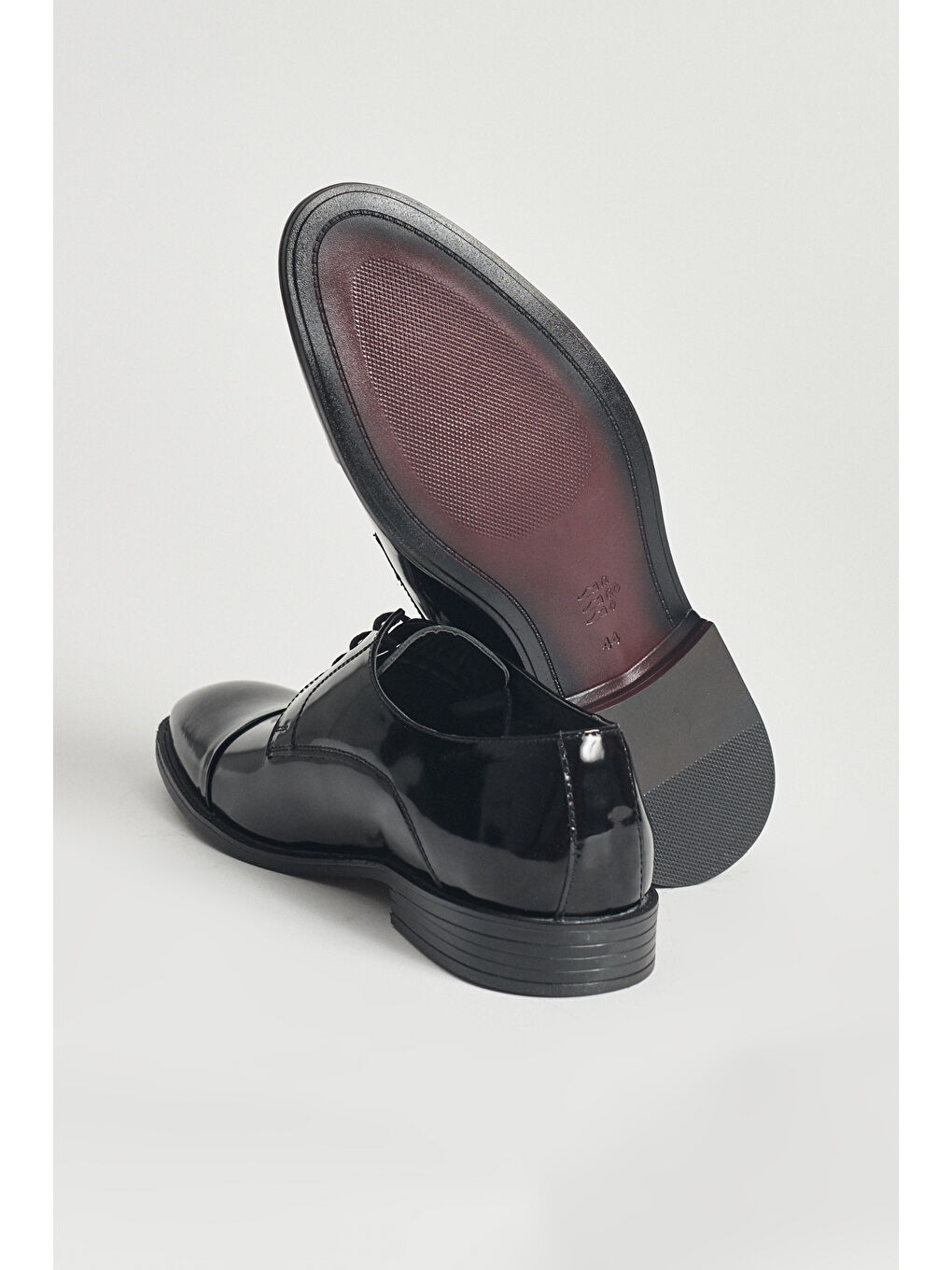 Erkek Siyah Klasik Rugan Ayakkabı-5