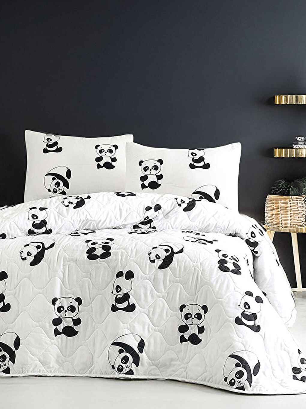 Çok Amaçlı Tek Kişilik Örtü Beyaz 180 x 225 Cm