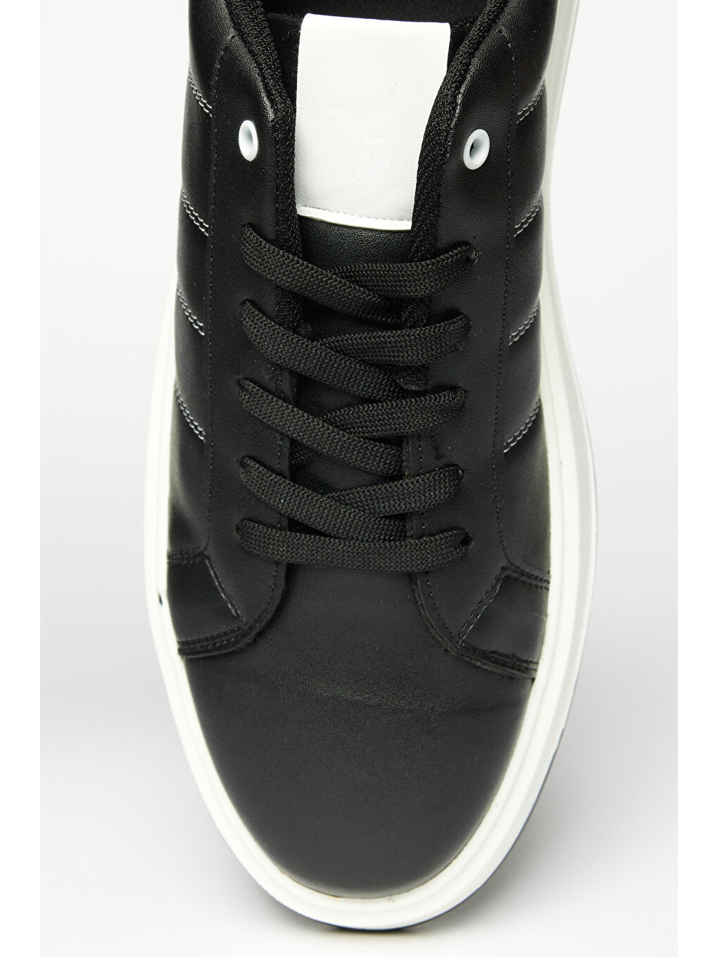 Erkek Siyah-Beyaz Sneaker Ayakkabı-3