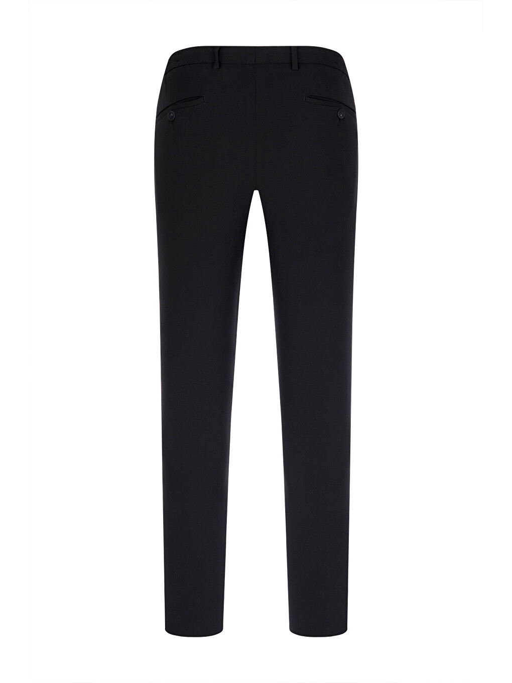 Siyah Rahat Kesim Yandan Cepli Jogger Pantolon-2