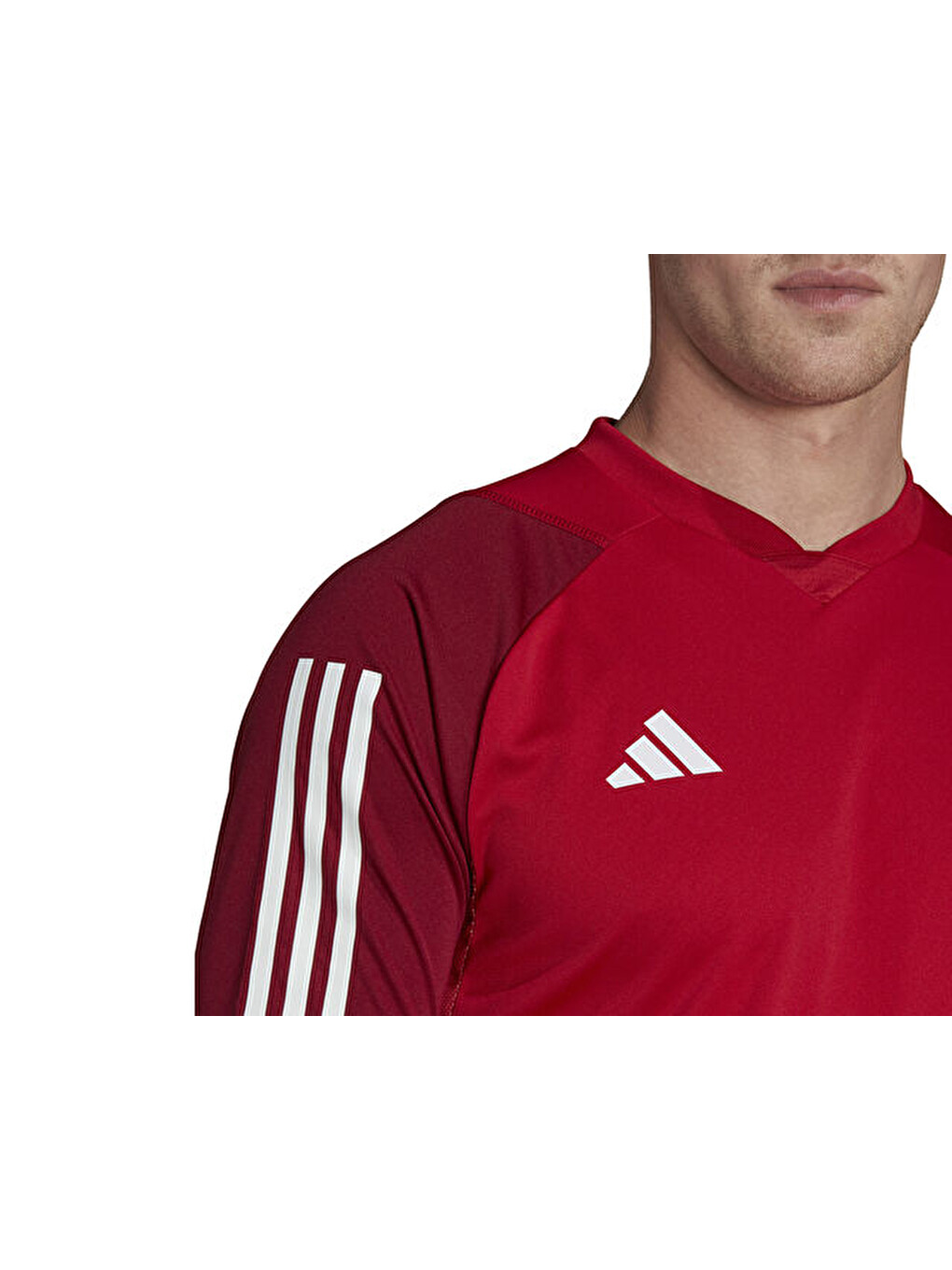 Tiro 23 Competition Jersey Erkek Futbol Antrenman Forması He5661 Kırmızı-5