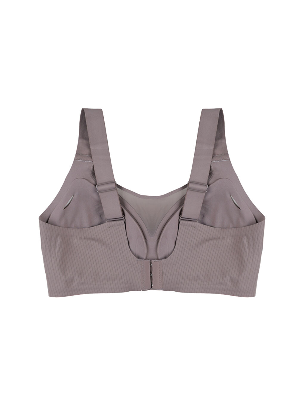 Kahverengi Balensiz Lazer Dikişsiz Görünmez Çıkarılabilir Pedli Sütyen-1