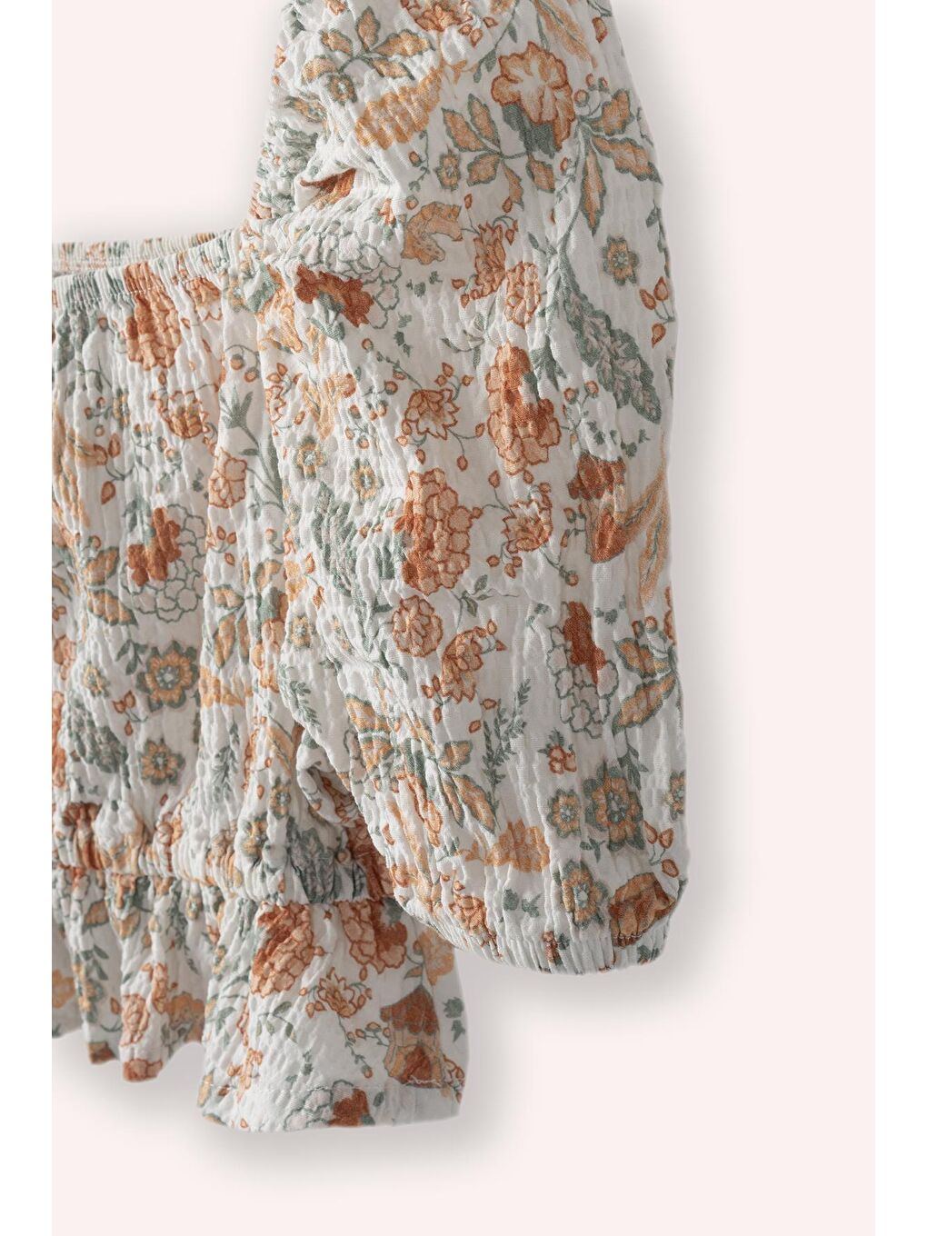 Kız Çocuk Bluz Ekru-1