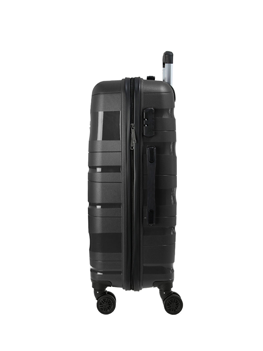 Antrasit PP Barcelona Valiz Seti-3