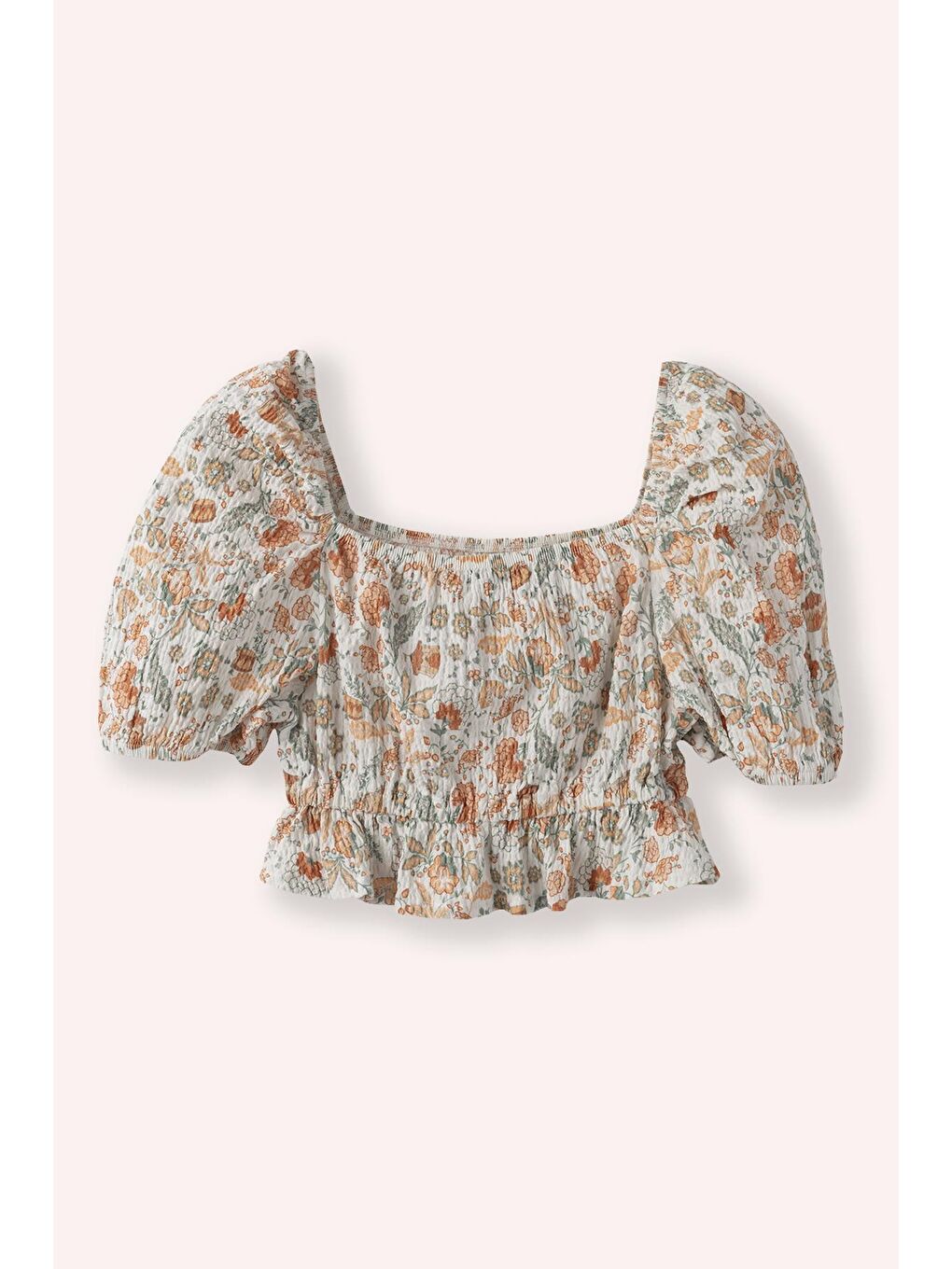 Kız Çocuk Bluz Ekru-2