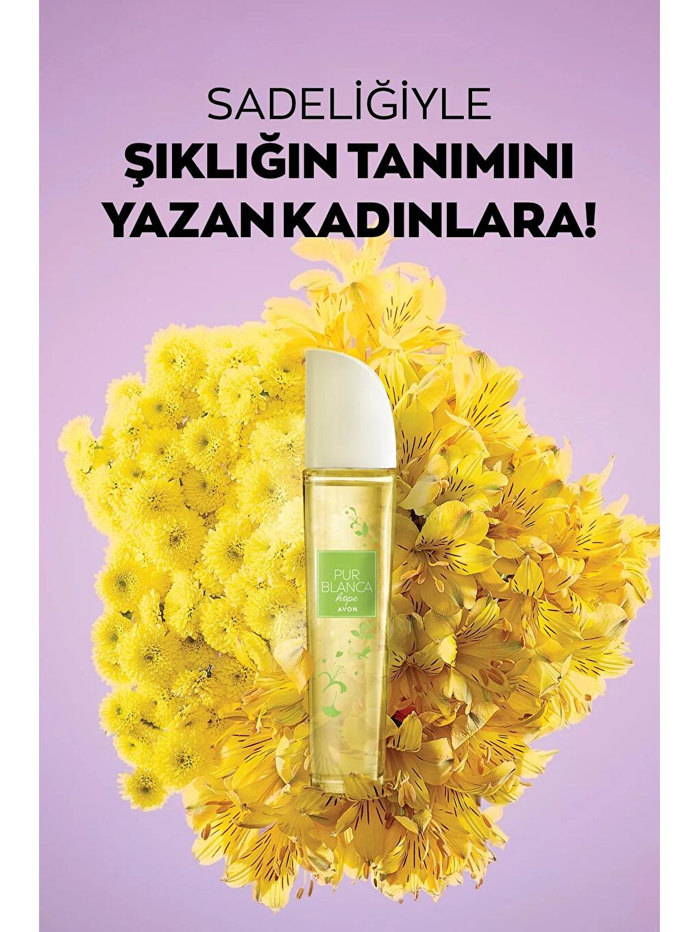 AVON Renksiz Pur Blanca Hope Kadın Parfüm Edt 50 Ml. Üçlü Set - 2