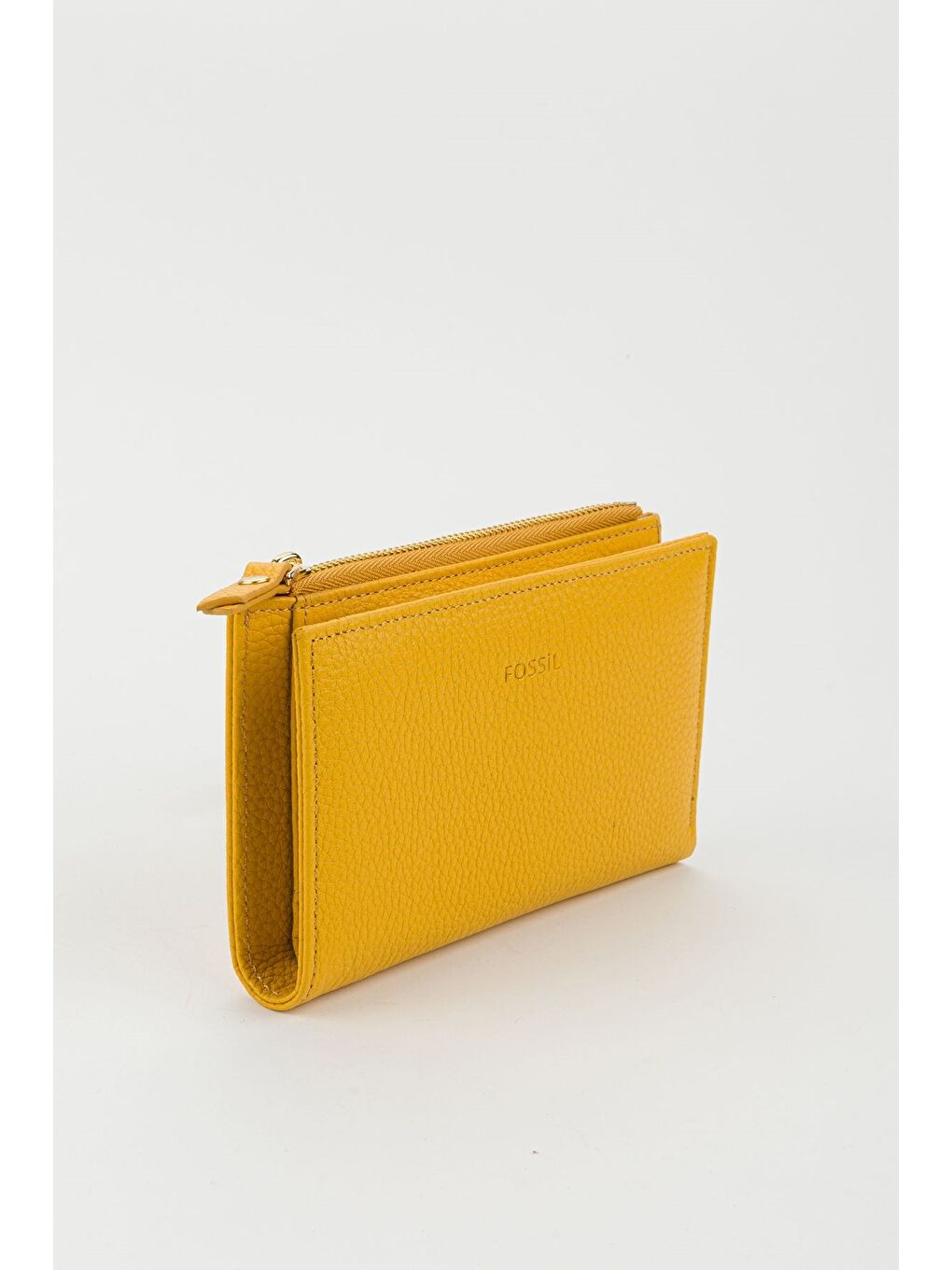 Sarı Kutulu Hakiki Deri Mürdüm Orta Boy Kadın El Portföyü Kartlık Cüzdan