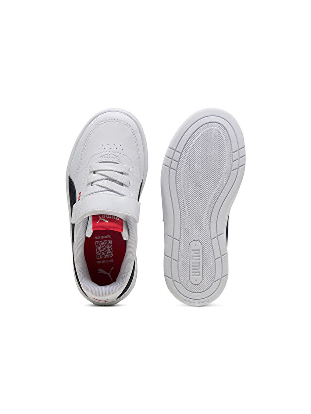 Court Classic Clean Ac+ Ps Çocuk Günlük Ayakkabı 40375110 Beyaz-3