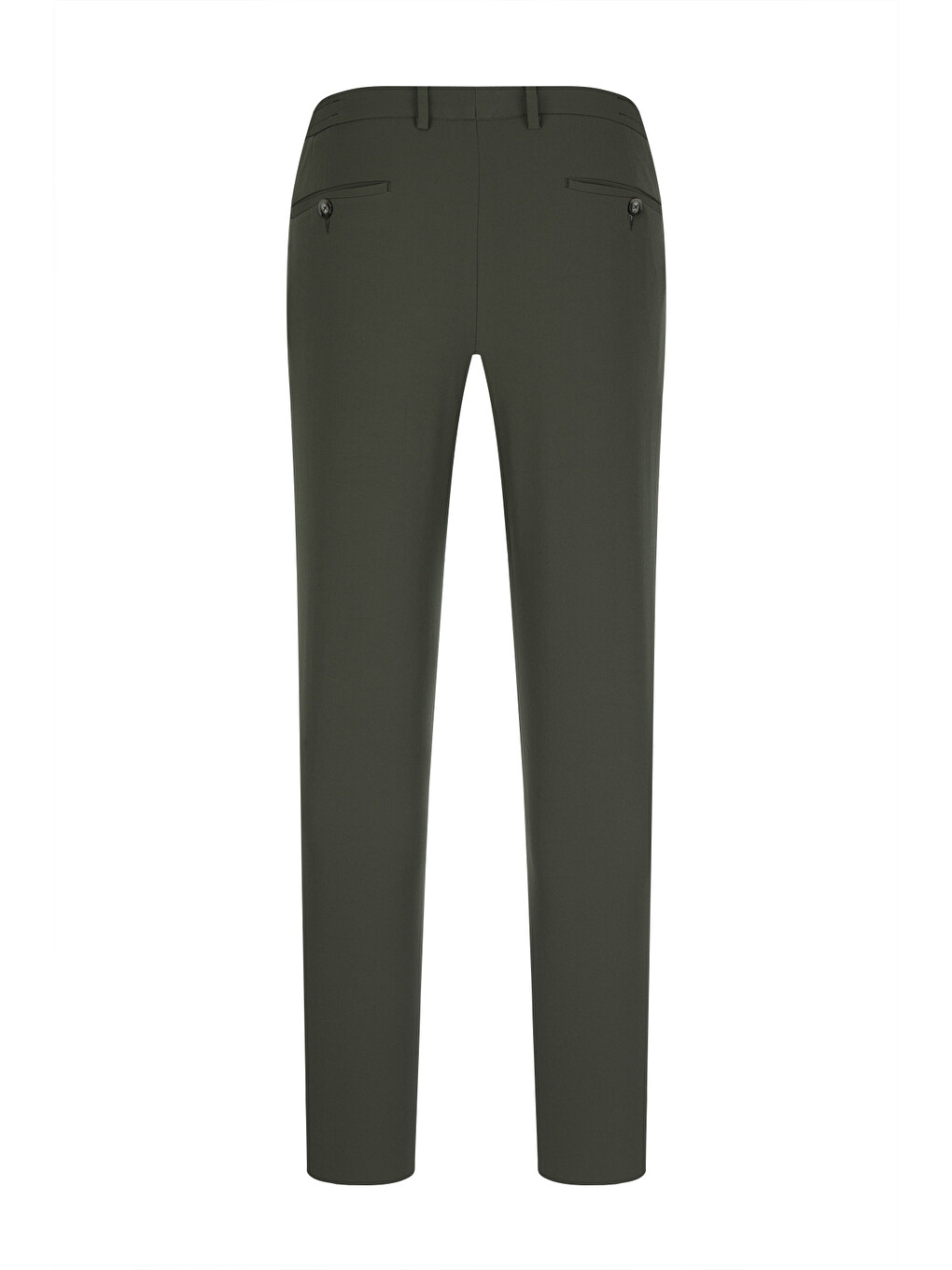 Haki Rahat Kesim Yandan Cepli Jogger Pantolon-2