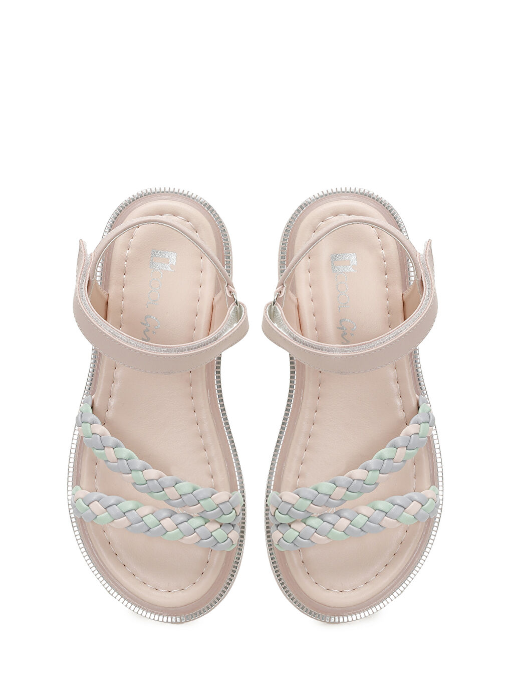 Pembe LANGLEY F 5FX Pudra Kız Çocuk Sandalet-3