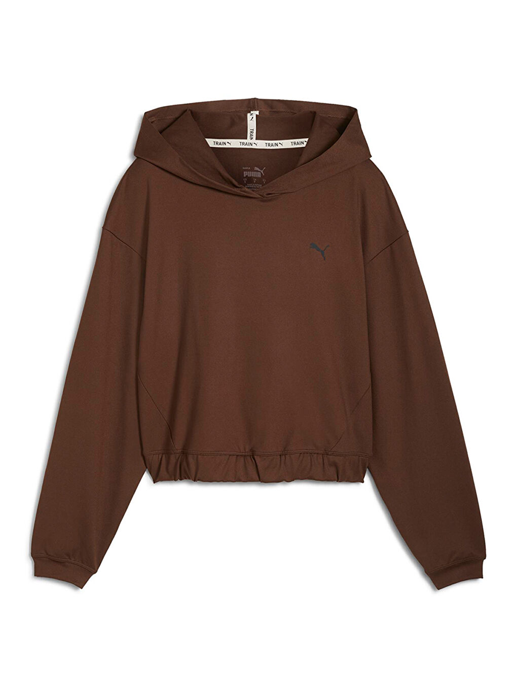 Studio Foundations Kadın Kahverengi Kapüşonlu Sweatshirt