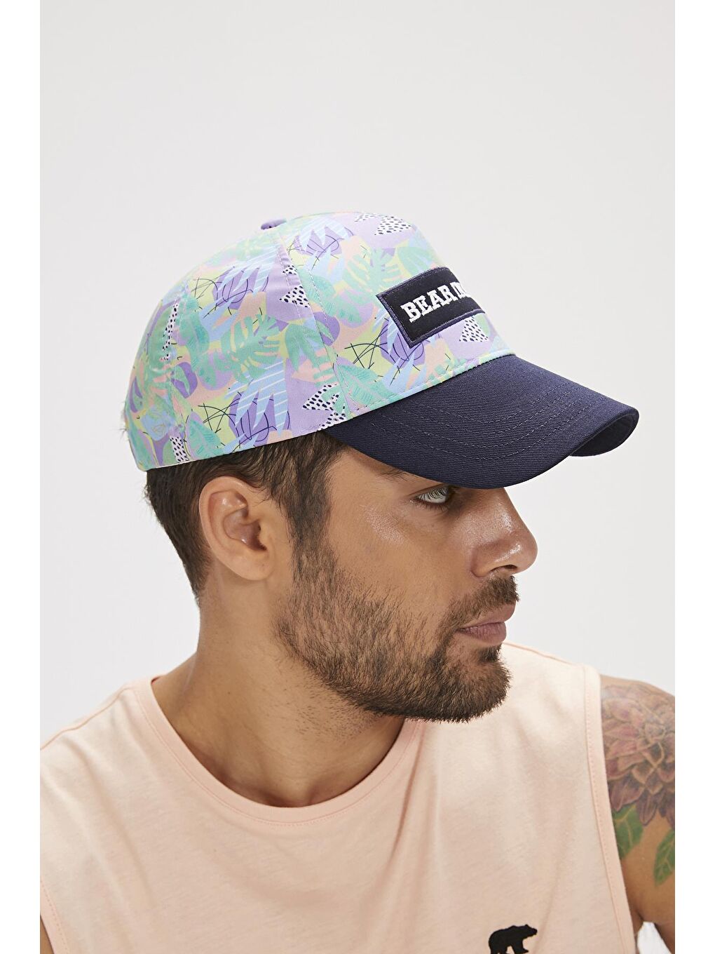 Bad Bear Lacivert Bear inside Cap Lacivert Unisex Şapka - 1