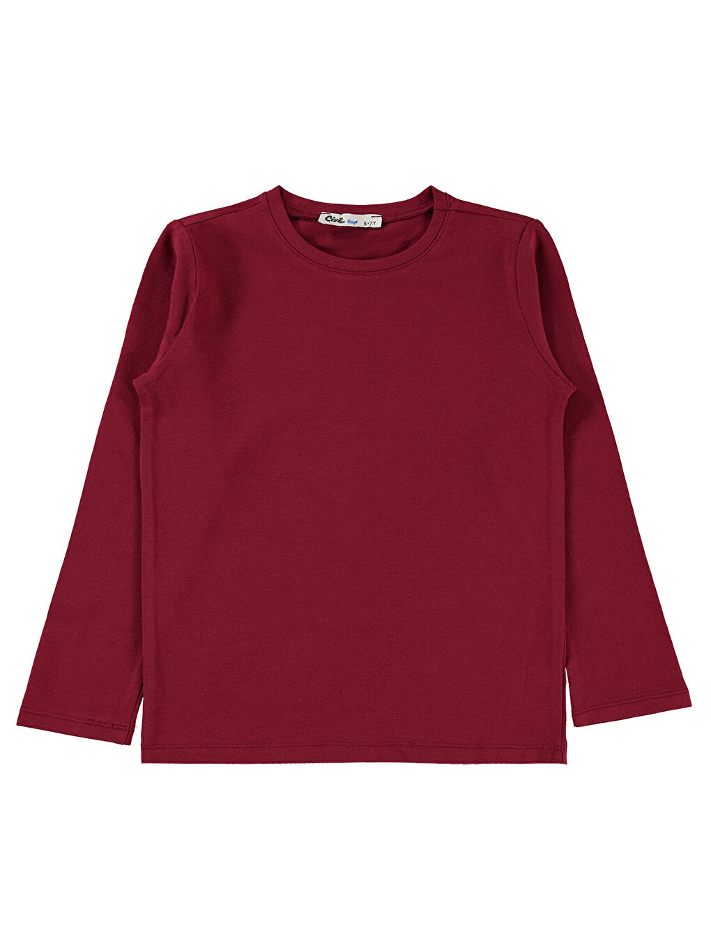 Civil Bordo Boys Erkek Çocuk Sweatshirt 6-9 Yaş Bordo