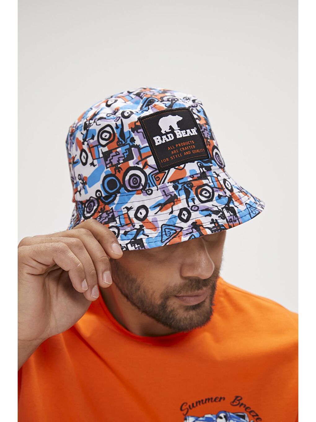 Bad Bear Beyaz Bi-face Cap Off-White Beyaz Unisex Şapka