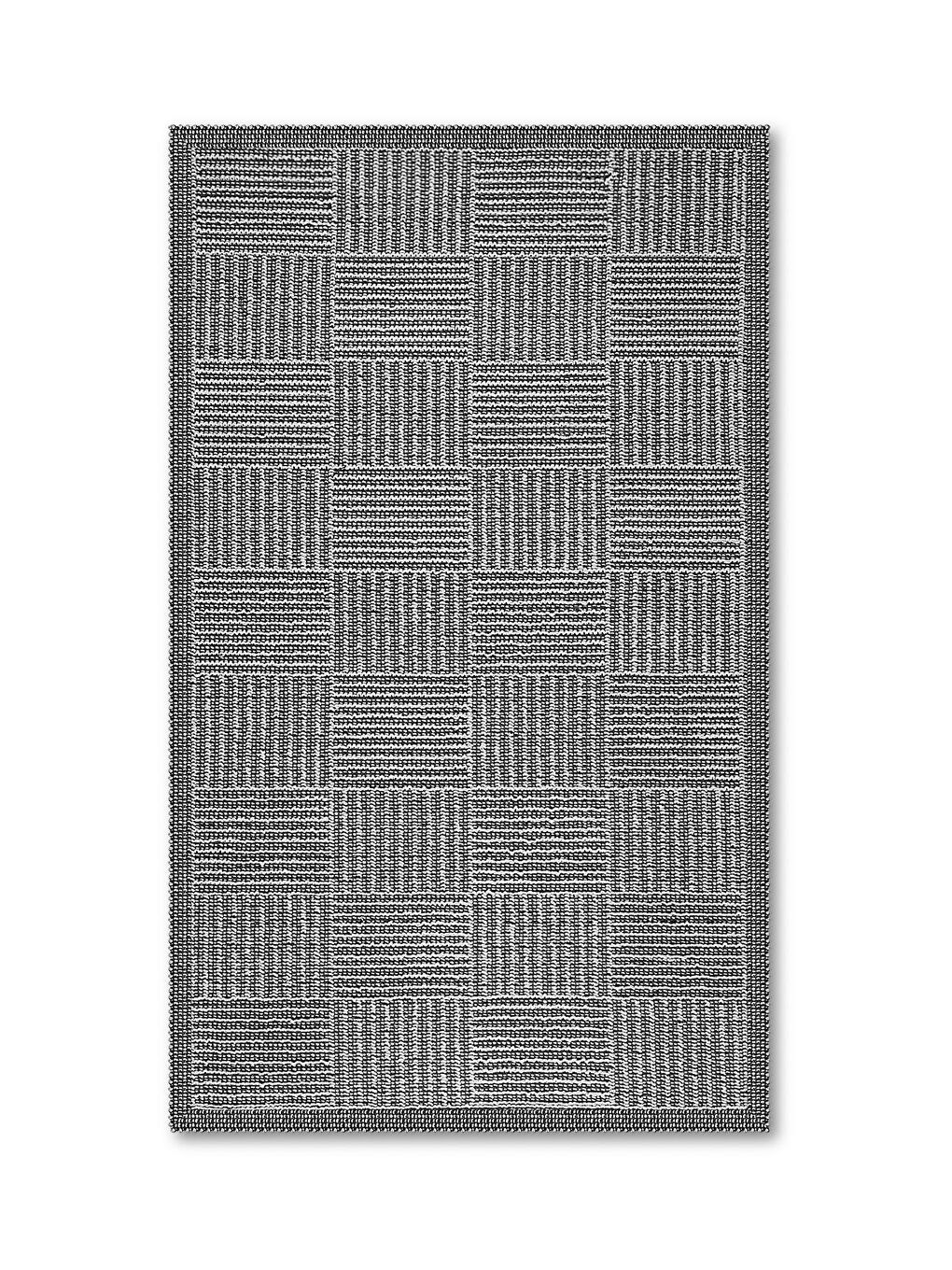 Gri More Boucle Doğal Pamuklu 2'li Banyo Paspas Seti 60x100 50x60 GREY-2