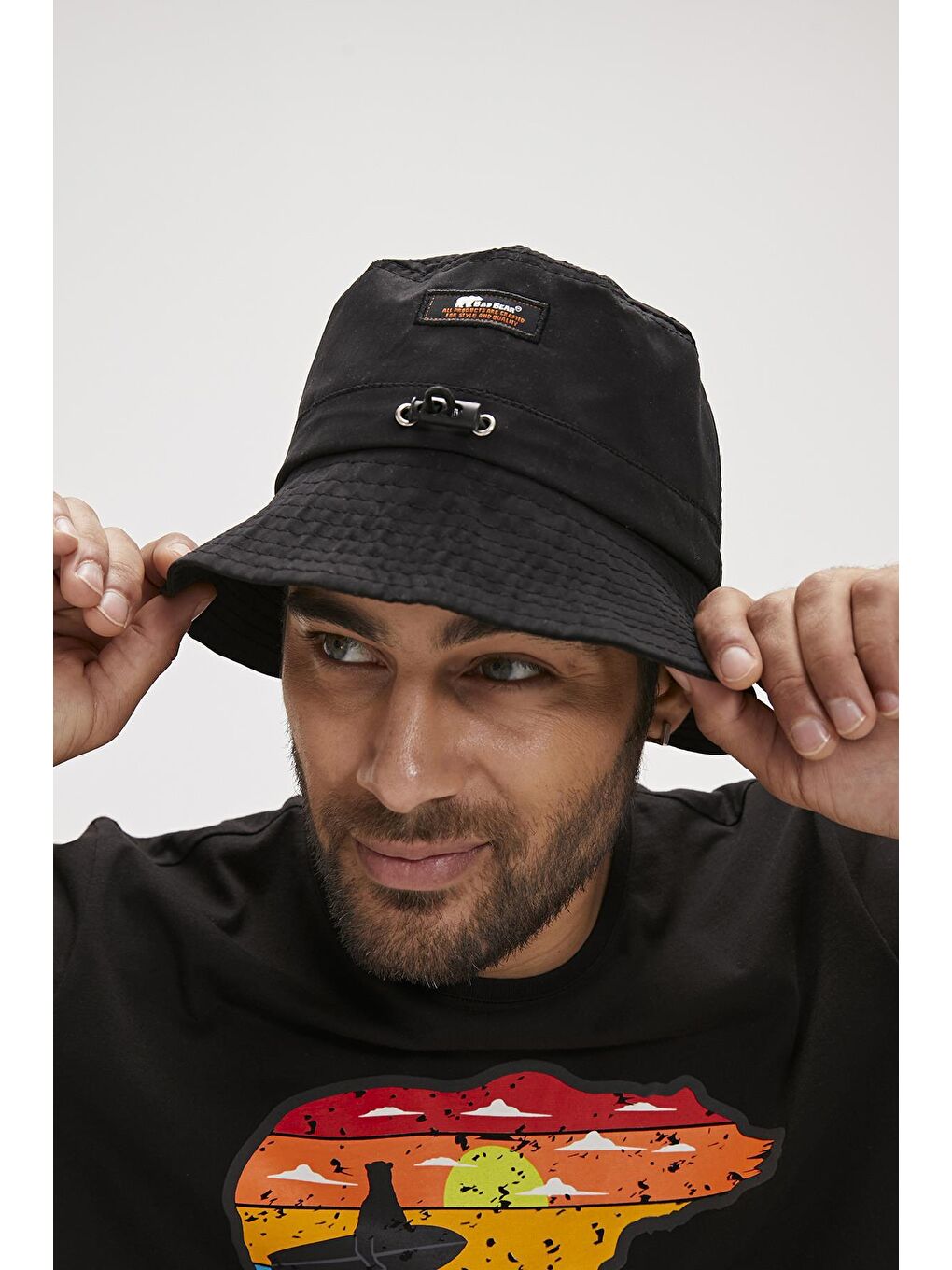 Funnel Cap Siyah Unisex Şapka