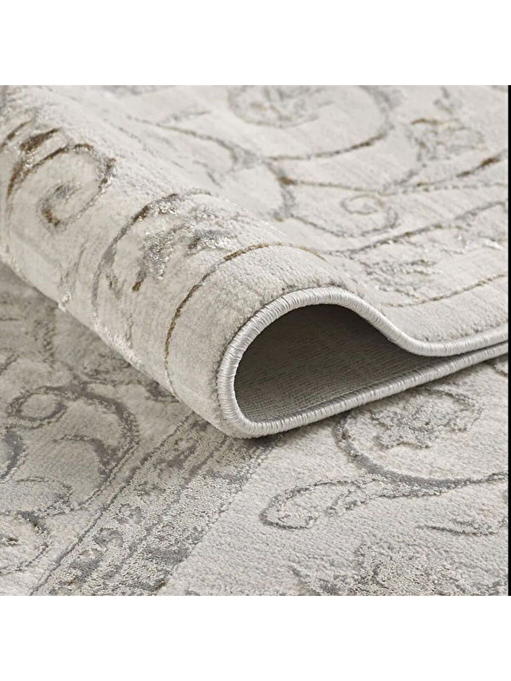 London Argonit Tozumaz Antialerjik Halı - Gri - 160x230 cm-3