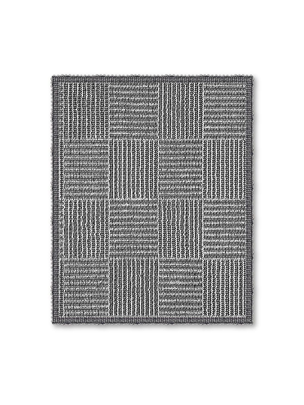 Gri More Boucle Doğal Pamuklu 2'li Banyo Paspas Seti 60x100 50x60 GREY-3