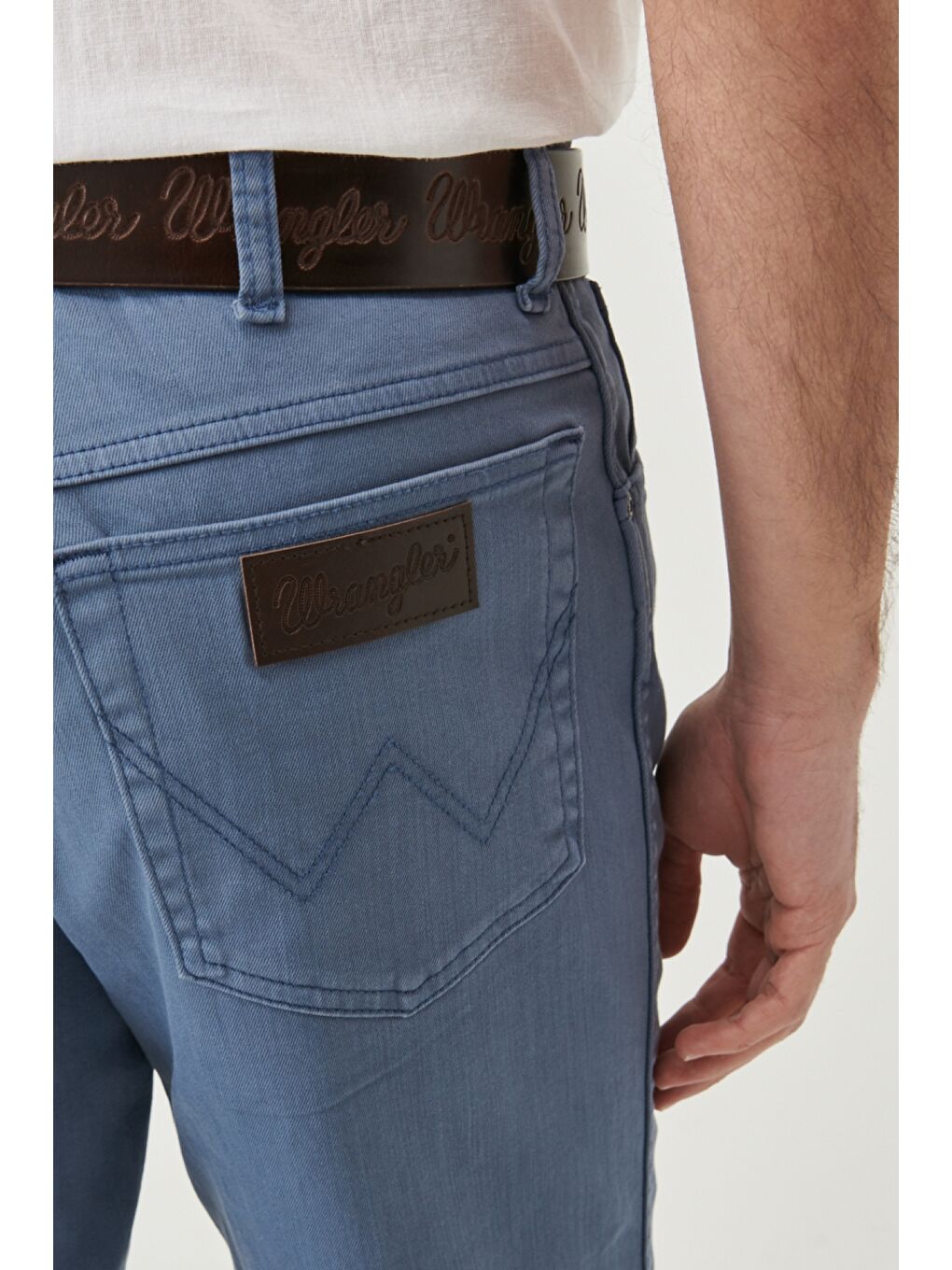 Texas Slim Fit Dar Kesim Normal Bel İndigo Esnek Pantolon-5