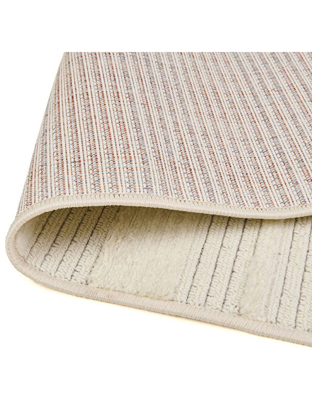 Soft Harmony Halı - Beyaz - 80x150 cm-1