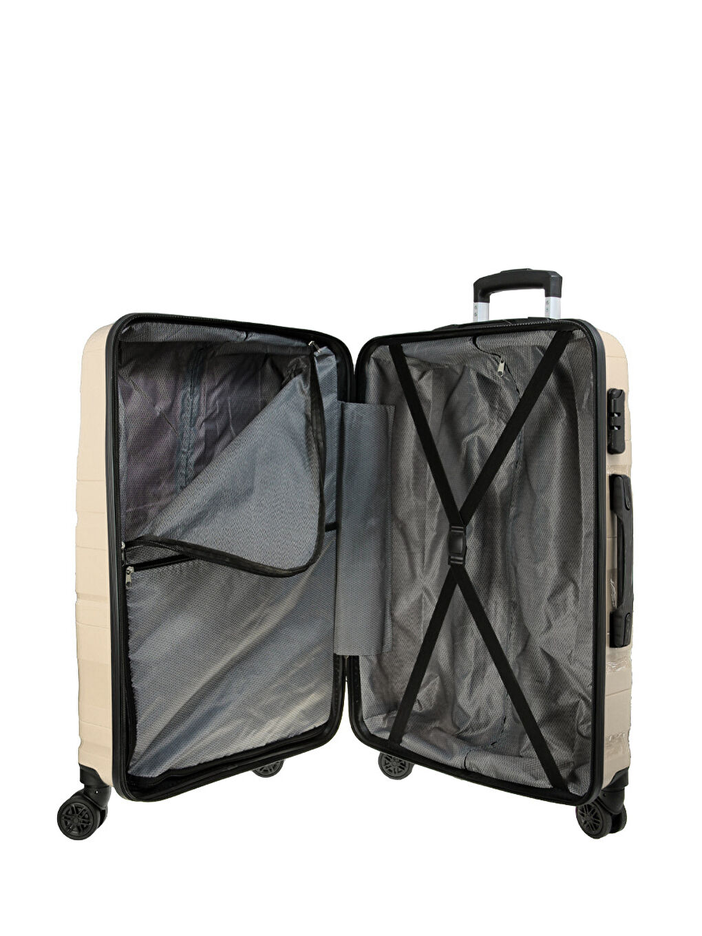 Sarı PP Barcelona Valiz Seti-2