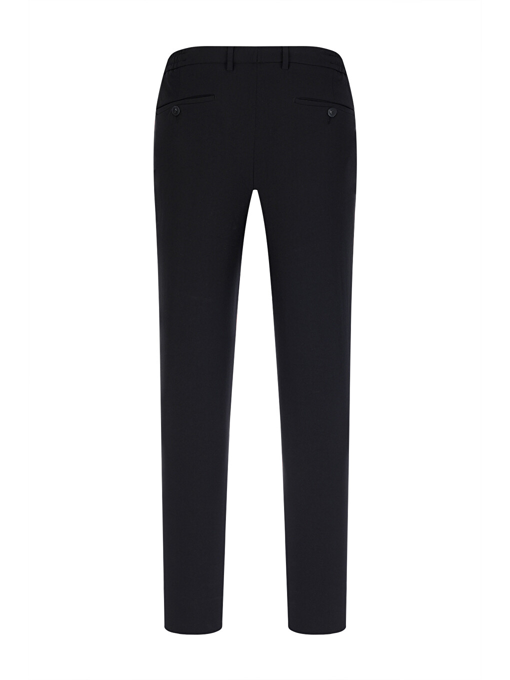 Siyah Rahat Kesim Yandan Cepli Jogger Pantolon-2